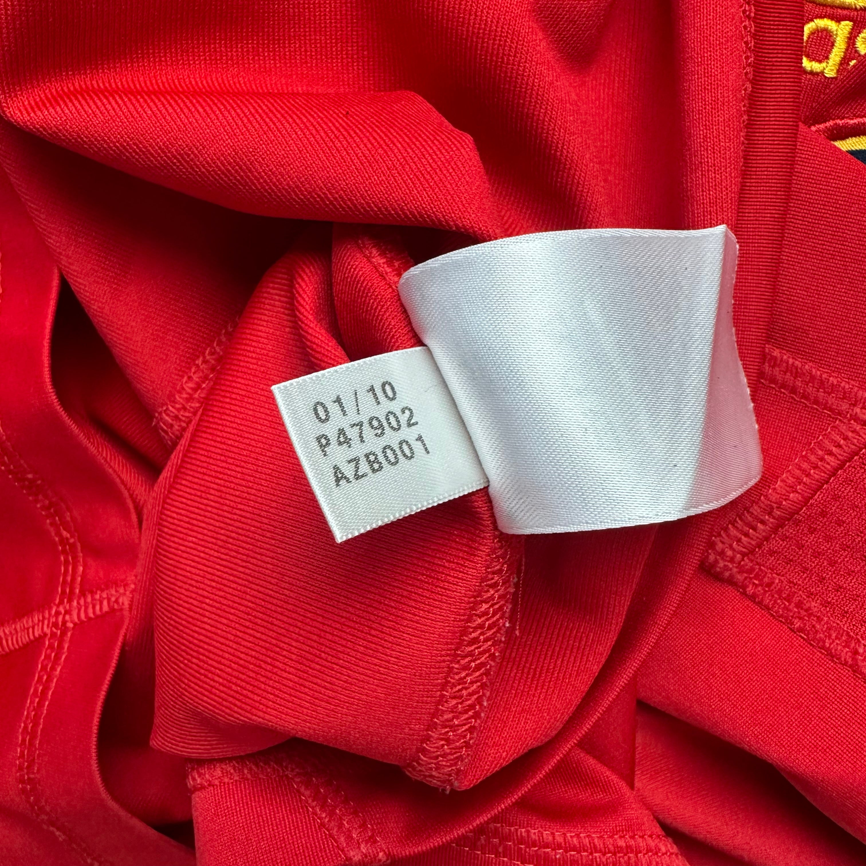 Spain 2010 Home Shirt (M) David Villa #7